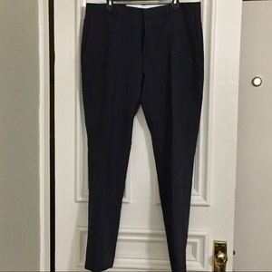 Slim Fit, Charcoal Dress Pants